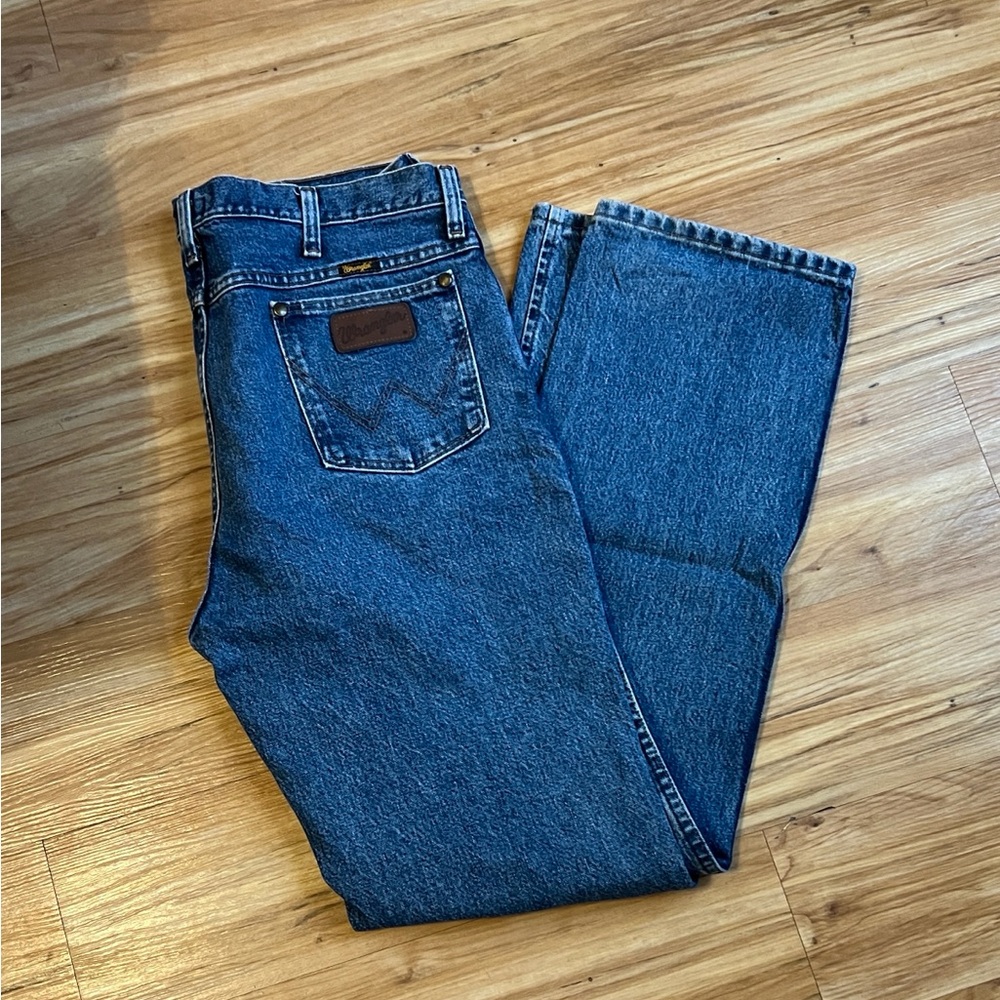LAST CHANCE!Men's WRANGLER Blue Denim Jeans